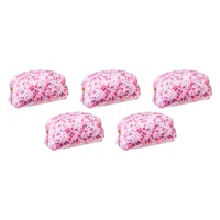 Femme Beaute Small Clutch Pink Floral Pack of 5