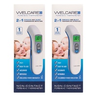 Welcare 2in1 Forehead and Object Detection Thermometer WFT200 Pack of 2