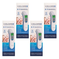 Welcare 2in1 Forehead and Object Detection Thermometer WFT200 Pack of 4