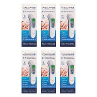 Welcare 2in1 Forehead and Object Detection Thermometer WFT200 Pack of 6