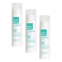 Maxiblock Sun Moisturising Lip Balm SPF 50+ Vanilla 12g Pack of 3