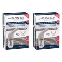 Welcare Breatheasy Breathing Trainer Moderate Resistance Pack of 2