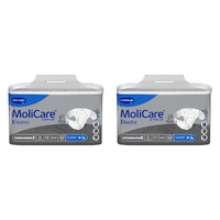 MoliCare Premium Elastic 10 Drops Small 22 Pack x 3 Bundle of 2