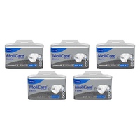 MoliCare Premium Elastic 10 Drops Small 22 Pack x 3 Bundle of 5