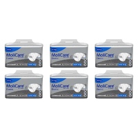 MoliCare Premium Elastic 10 Drops Small 22 Pack x 3 Bundle of 6