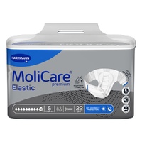 MoliCare Premium Elastic 10 Drops Small 22 Pack x 3