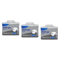 MoliCare Premium Elastic 10 Drops Medium 14 Pack x 4 Bundle of 3