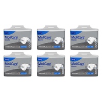 MoliCare Premium Elastic 10 Drops Medium 14 Pack x 4 Bundle of 6