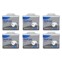 MoliCare Premium Elastic 10 Drops Large 14 Pack x 4 Bundle of 6