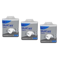 MoliCare Premium Elastic 10 Drops Extra Large 14 Pack x 4 Bundle of 3