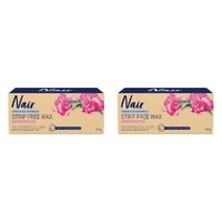 Nair Sensitive Salon Divine Strip Wax 100g Pack of 2