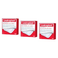 Leuko Leukoplast Cutimed Siltec B Foam Dressing 10cm x 10cm 2 Pack Bundle of 3