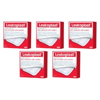 Leuko Leukoplast Cutimed Siltec B Foam Dressing 10cm x 10cm 2 Pack Bundle of 5