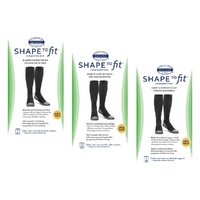 Dr Comfort Diabetic Compression Hosiery 15-20 Medium Pack of 3