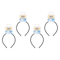 Lady Jayne Slim Headband Assorted Colours Pack of 4