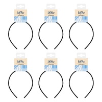 Lady Jayne Slim Headband Assorted Colours Pack of 6