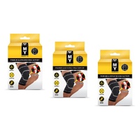 MY Premium Elasticated Knee Support XL Pack of 3