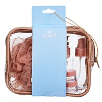 Pharmacy Health Cosmetic Travel Bag Set 6 Piece Set