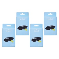 Pharmacy Health Eye Mask and Ear Plug Travel Set Pack of 4