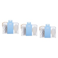 Pharmacy Health Refillable Travel Bottle Kit 6 Piece Set Pack of 3