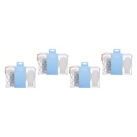 Pharmacy Health Refillable Travel Bottle Kit 6 Piece Set Pack of 4