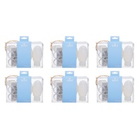 Pharmacy Health Refillable Travel Bottle Kit 6 Piece Set Pack of 6