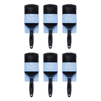 Pharmacy Health Square Paddle Brush Pack of 6