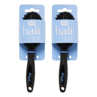 Pharmacy Health Mini Oval Groomer Brush Pack of 2
