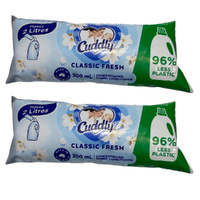 Cuddly Classic Fresh Fabric Conditioner Concentrate Refill 2 Pack 300ml