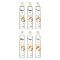 Dove Advanced Care 72h Anti-Perspirant Coconut & Jasmine Flower Scent Pack of 6