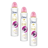 Dove Advanced Care 72h Go Fresh Antiperspirant Acai Berry & Waterlily Pack of 3