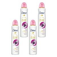 Dove Advanced Care 72h Go Fresh Antiperspirant Acai Berry & Waterlily Pack of 4