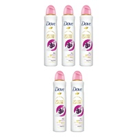 Dove Advanced Care 72h Go Fresh Antiperspirant Acai Berry & Waterlily Pack of 5