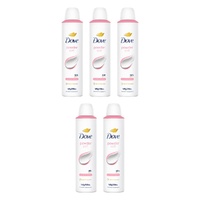 Dove Powder Soft 48h Anti-Perspirant 1/4 Moisturising Cream 250mL Pack of 5