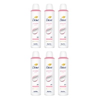 Dove Powder Soft 48h Anti-Perspirant 1/4 Moisturising Cream 250mL Pack of 6