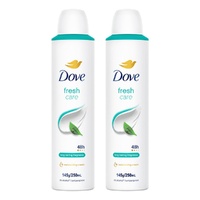 Dove Fresh 48h Anti-Perspirant 1/4 Moisturising Cream Citrus Scent Pack of 2