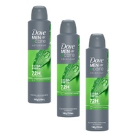 Dove Men+Care Advanced Anti-Perspirant Extra Fresh 250mL Pack of 3