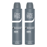 Dove Men+Care Stain Defense Antiperspirant Aerosol 250mL Pack of 2