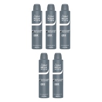Dove Men+Care Stain Defense Antiperspirant Aerosol 250mL Pack of 5
