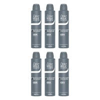 Dove Men+Care Stain Defense Antiperspirant Aerosol 250mL Pack of 6