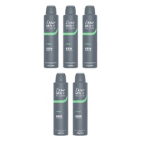 Dove Men+Care Fresh Protection + Comfort Anti-Perspirant 250mL Pack of 5