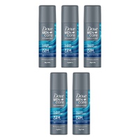 Dove Men+Care Advanced Clean Comfort Anti-Perspirant 50mL Pack of 5