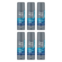 Dove Men+Care Advanced Clean Comfort Anti-Perspirant 50mL Pack of 6