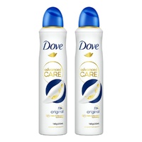 Dove Advanced Care Antiperspirant Aerosol Original 250mL Pack of 2
