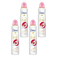 Dove Advanced Care 72H Go Fresh Antiperspirant Pomegranate & Lemon Pack of 4