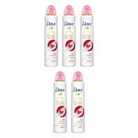 Dove Advanced Care 72H Go Fresh Antiperspirant Pomegranate & Lemon Pack of 5