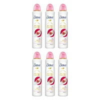 Dove Advanced Care 72H Go Fresh Antiperspirant Pomegranate & Lemon Pack of 6