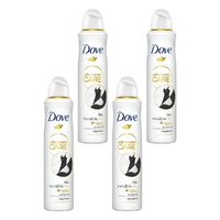 Dove Advanced Care Anti-Perspirant Invisible Dry 250mL Pack of 4