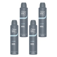 Dove Men+Care Antiperspirant Aerosol Classic 250mL Pack of 4
