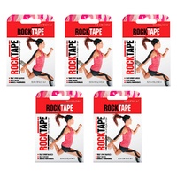 Rocktape Premium Kinesiology Tape Camo Pink 5cm x 5m Pack of 5